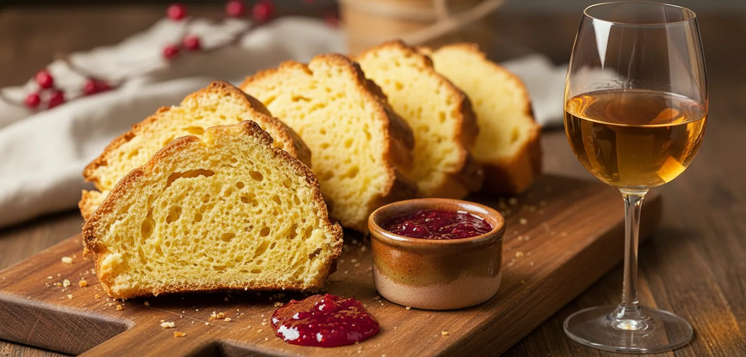 Gâteau à la broche — illustration générée par IA