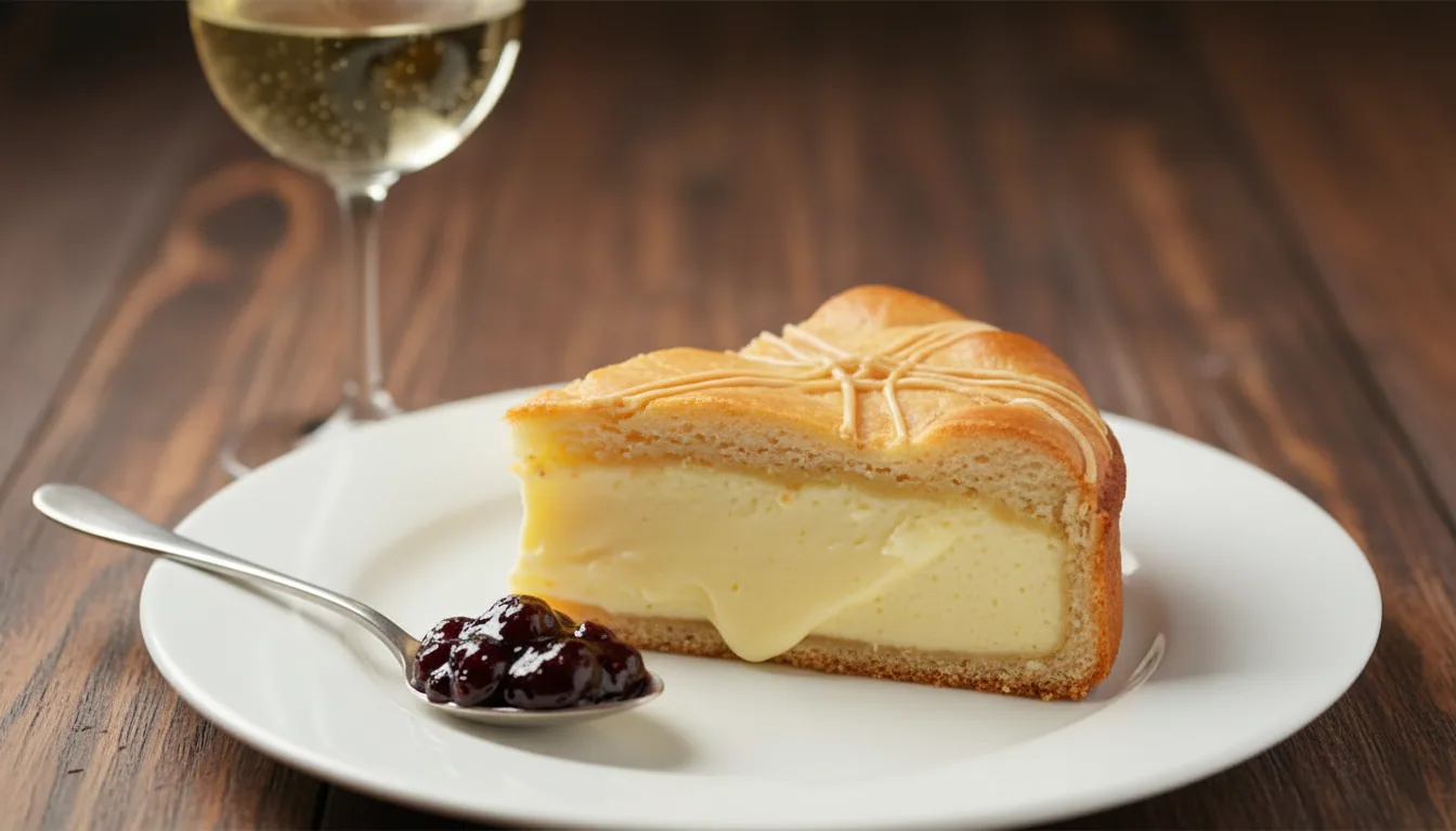 Gâteau basque — illustration générée par IA