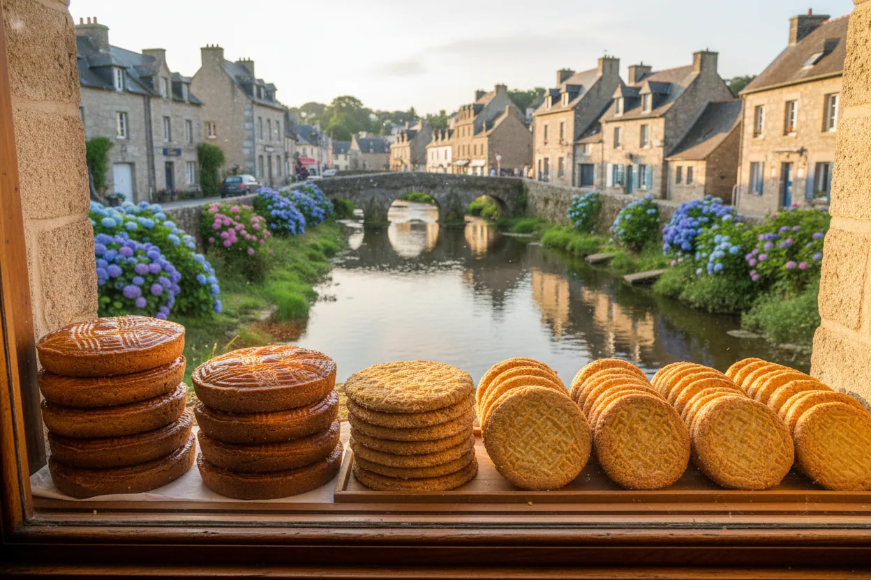Gâteau breton — illustration générée par IA