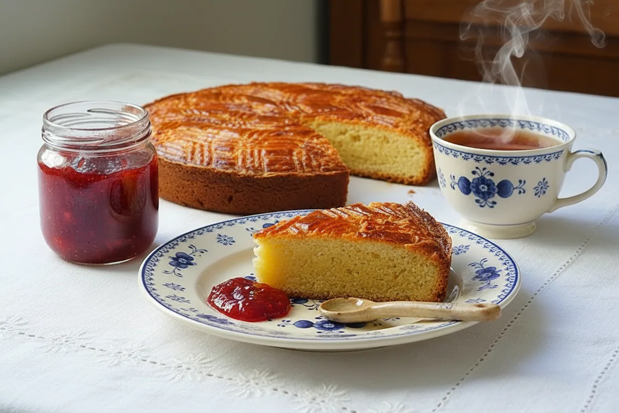 Gâteau breton — illustration générée par IA