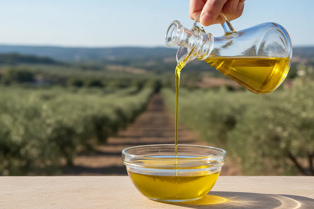 Huile d'Olive du Languedoc — illustration générée par IA