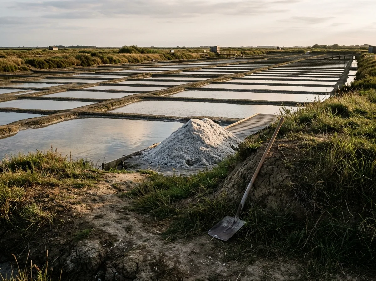 Huîtres de l'Isle de Bouin — illustration générée par IA