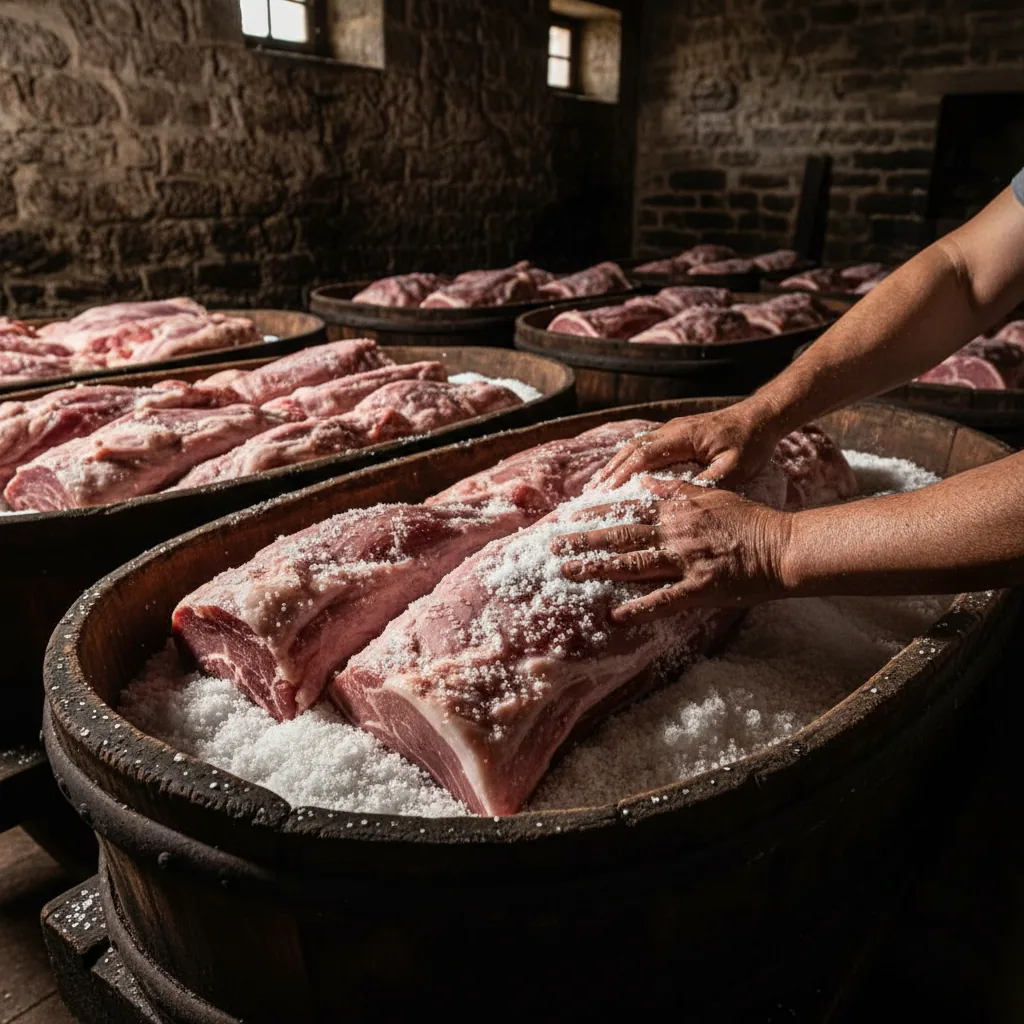 Jambon de Bayonne — illustration générée par IA
