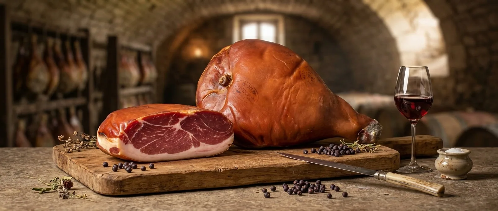 Jambon de Luxeuil — illustration générée par IA