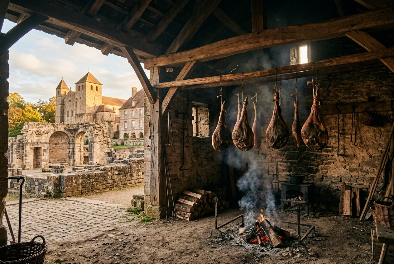Jambon de Luxeuil — illustration générée par IA