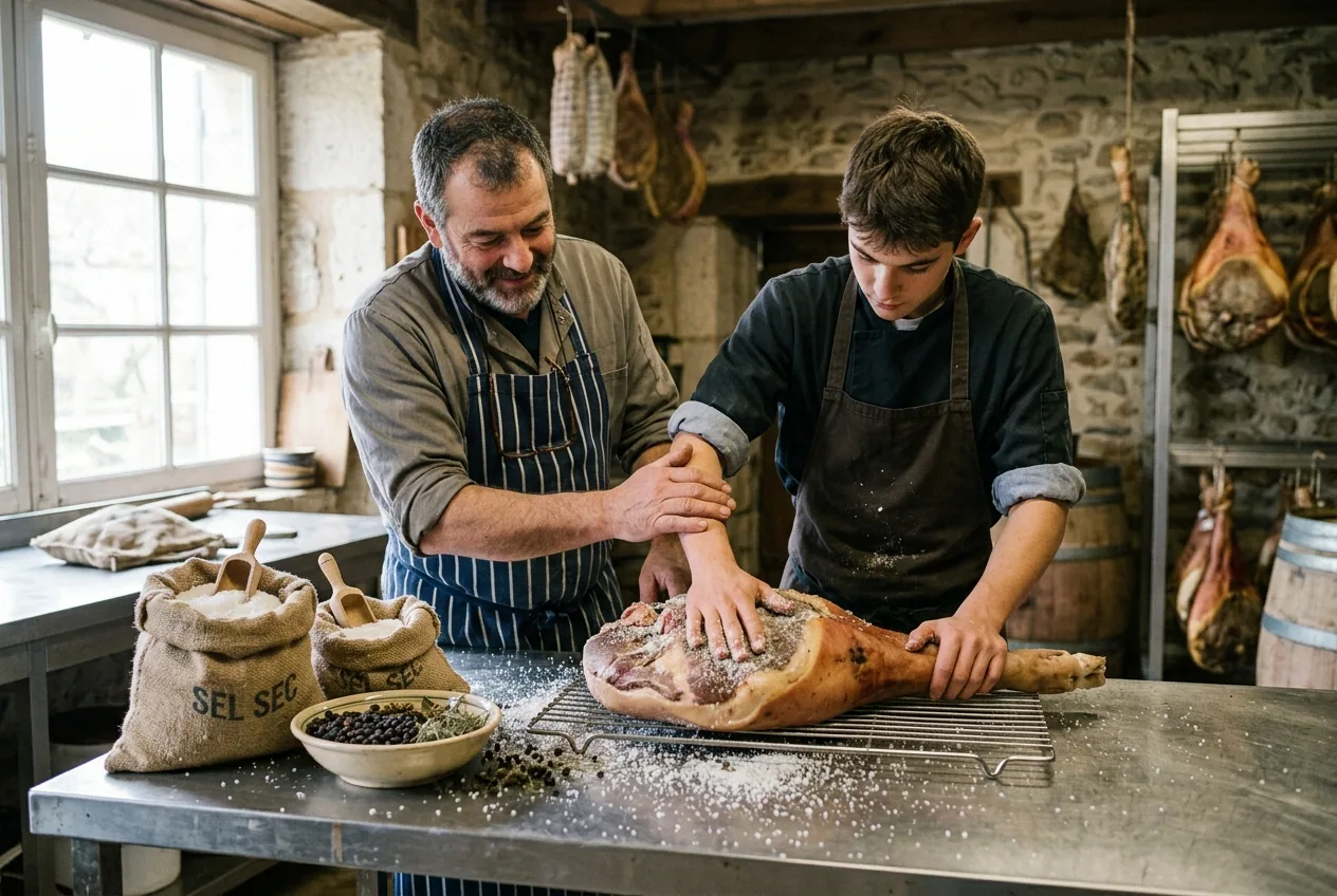 Jambon de Luxeuil — illustration générée par IA
