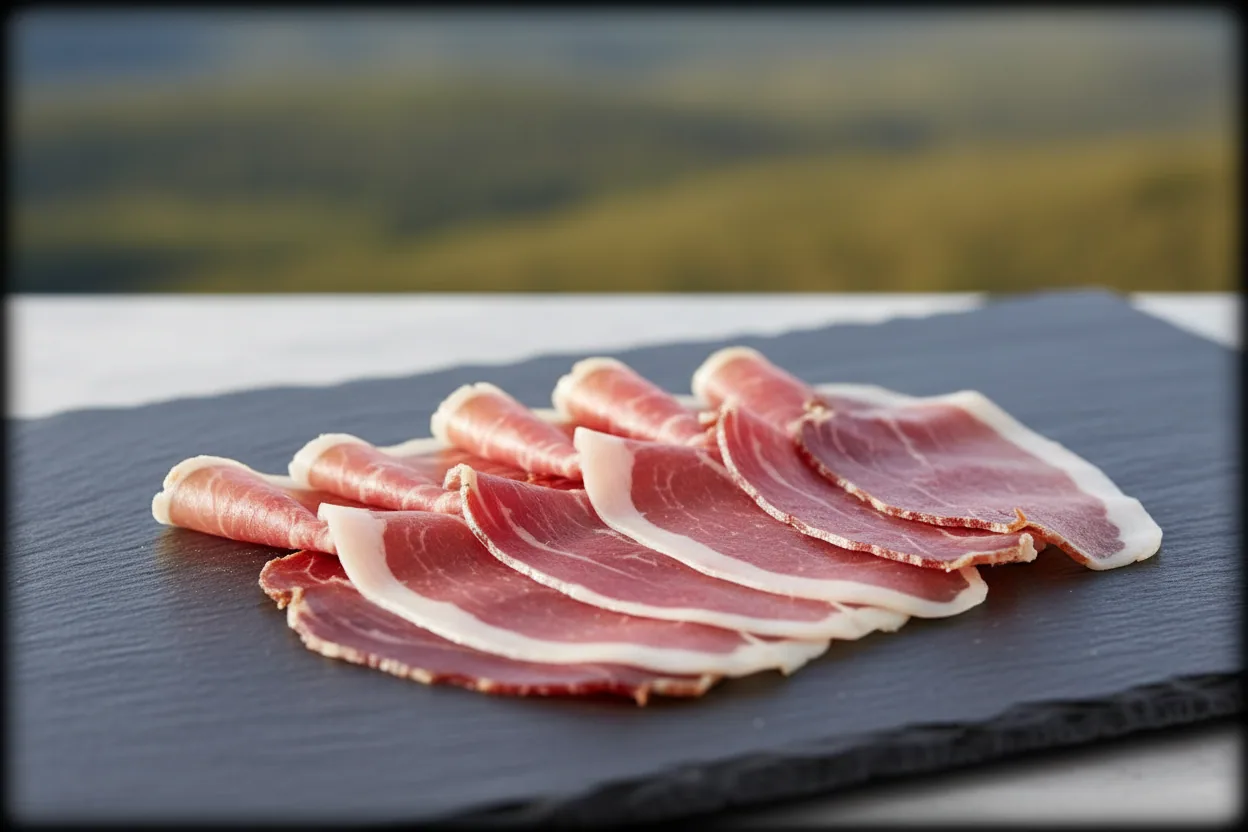 Jambon de Lacaune — illustration générée par IA