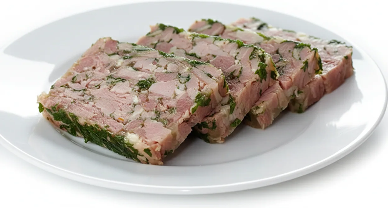 Jambon persillé de Bourgogne — illustration générée par IA