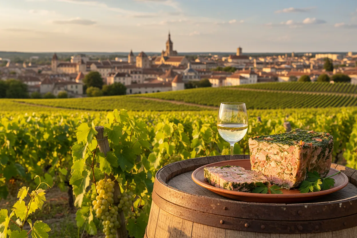 Jambon persillé de Bourgogne — illustration générée par IA