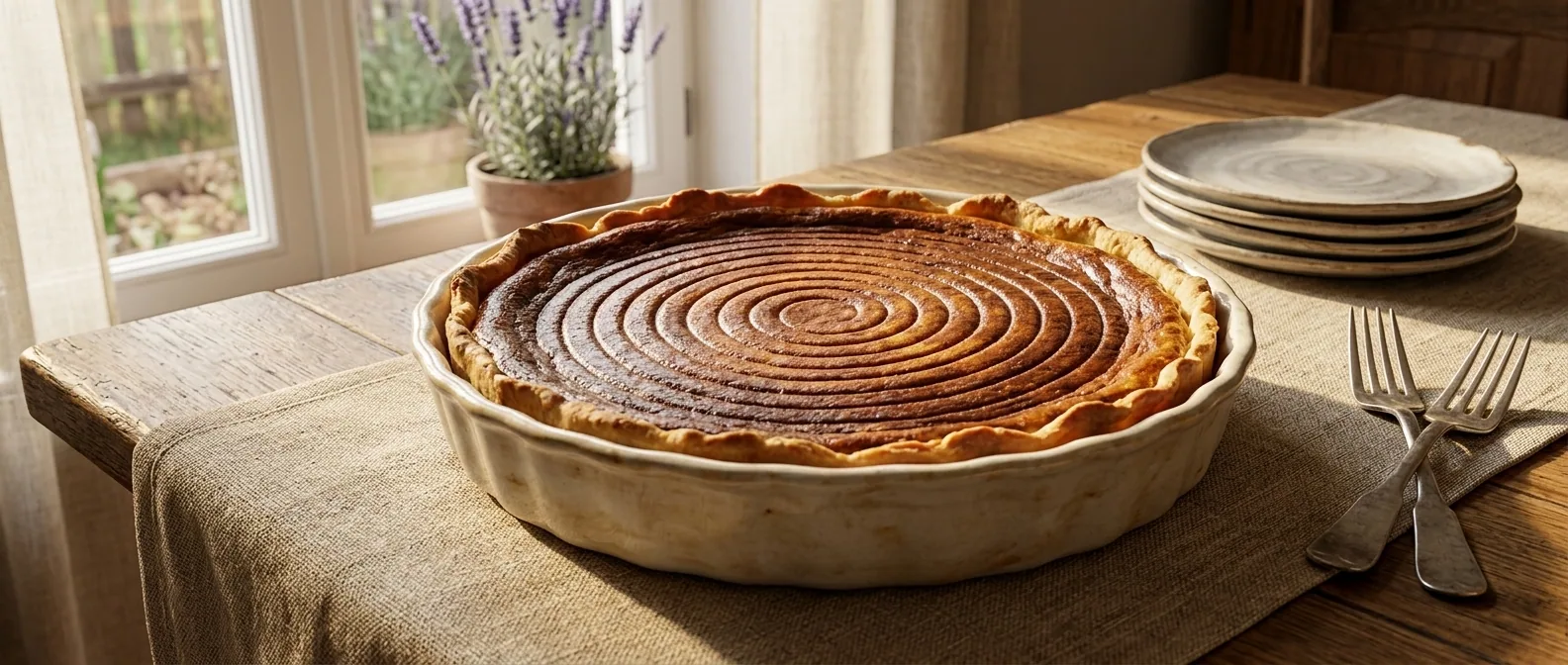 Käsekuchen — illustration générée par IA