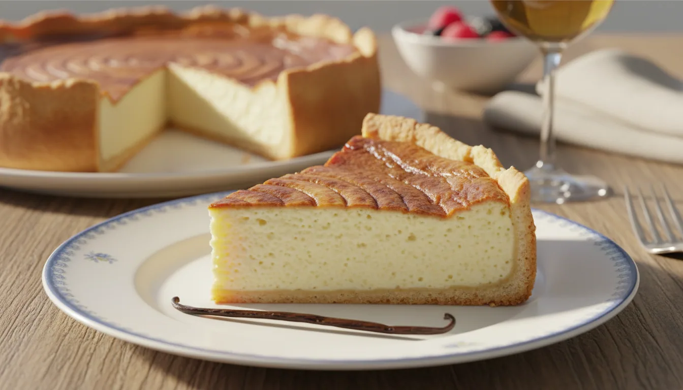 Käsekuchen — illustration générée par IA