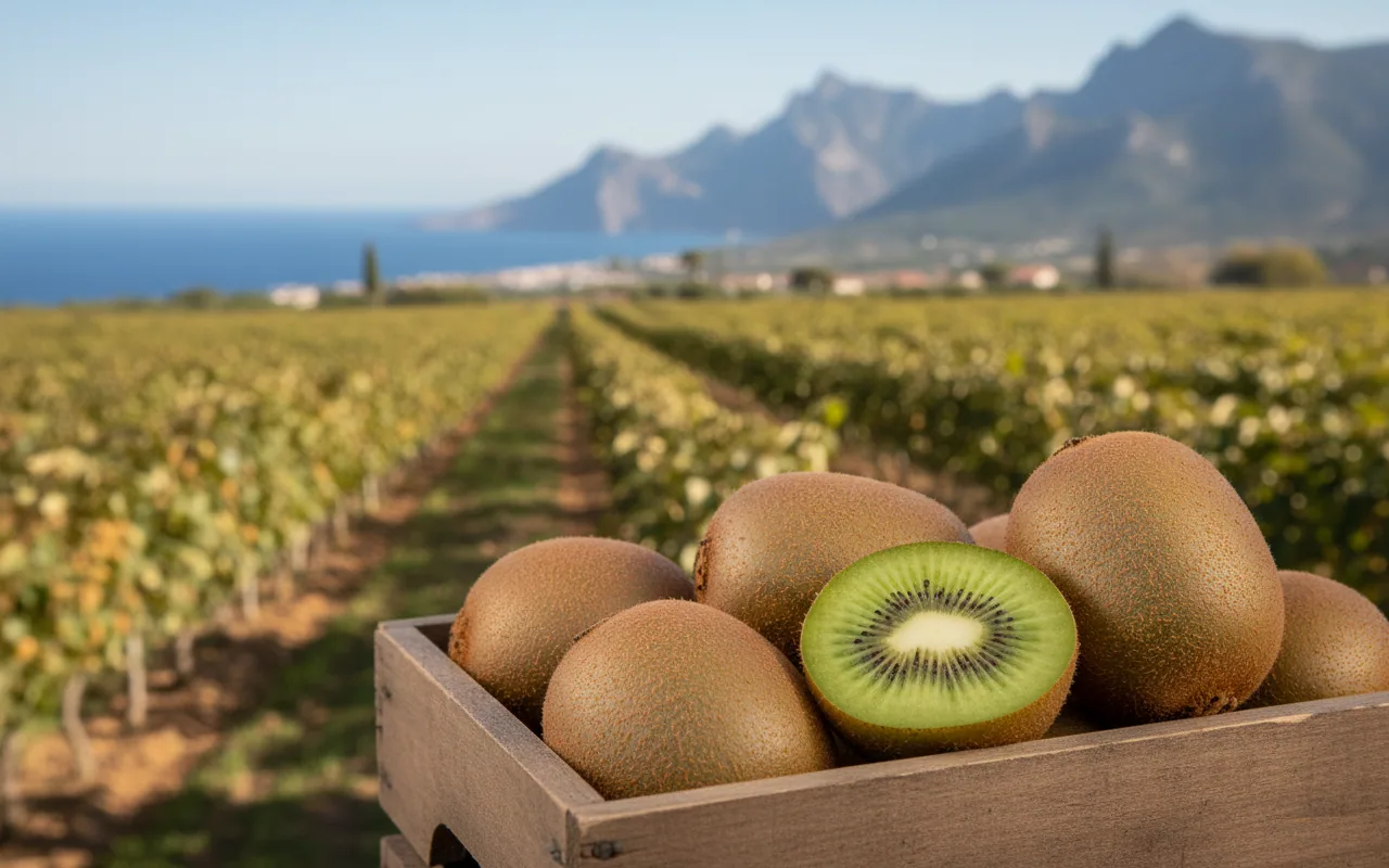 Kiwi de Corse — illustration générée par IA