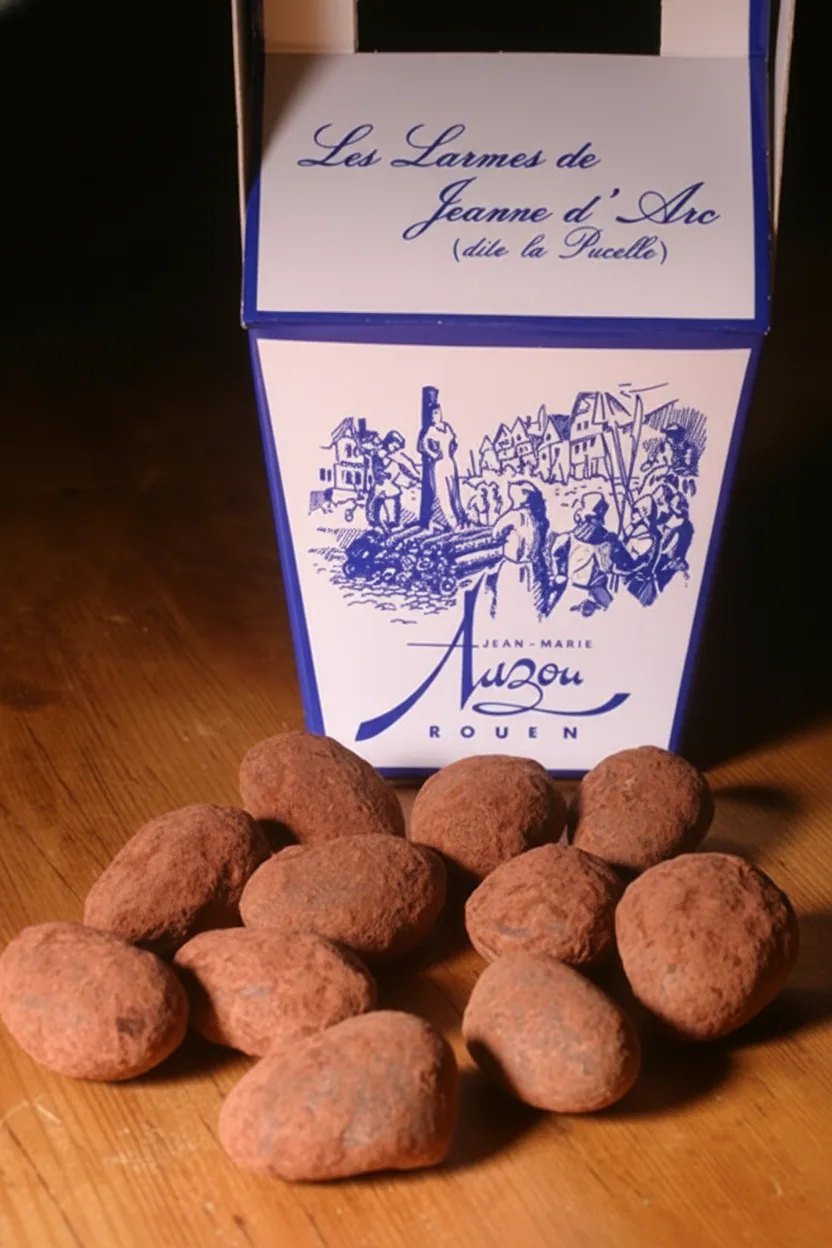 Larmes de Jeanne (de Rouen) — illustration générée par IA