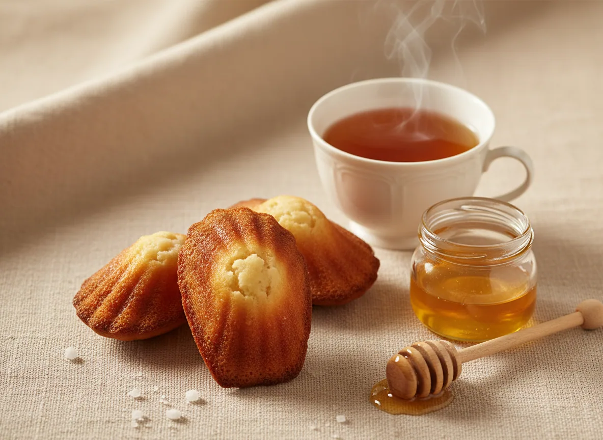 Madeleine de Commercy — illustration générée par IA