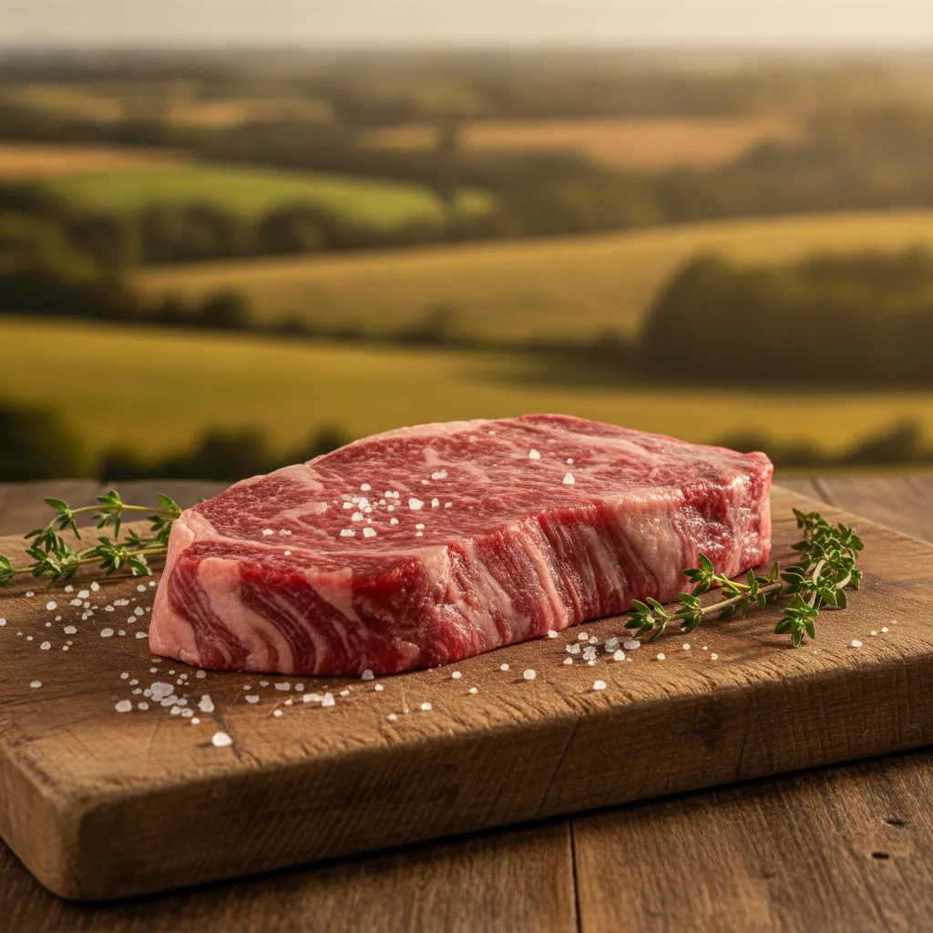 Bœuf Maine-Anjou — illustration générée par IA