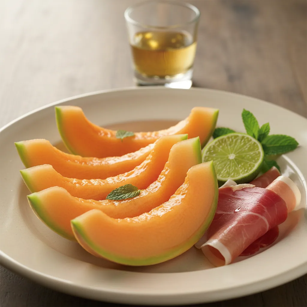 Melon de Guadeloupe — illustration générée par IA