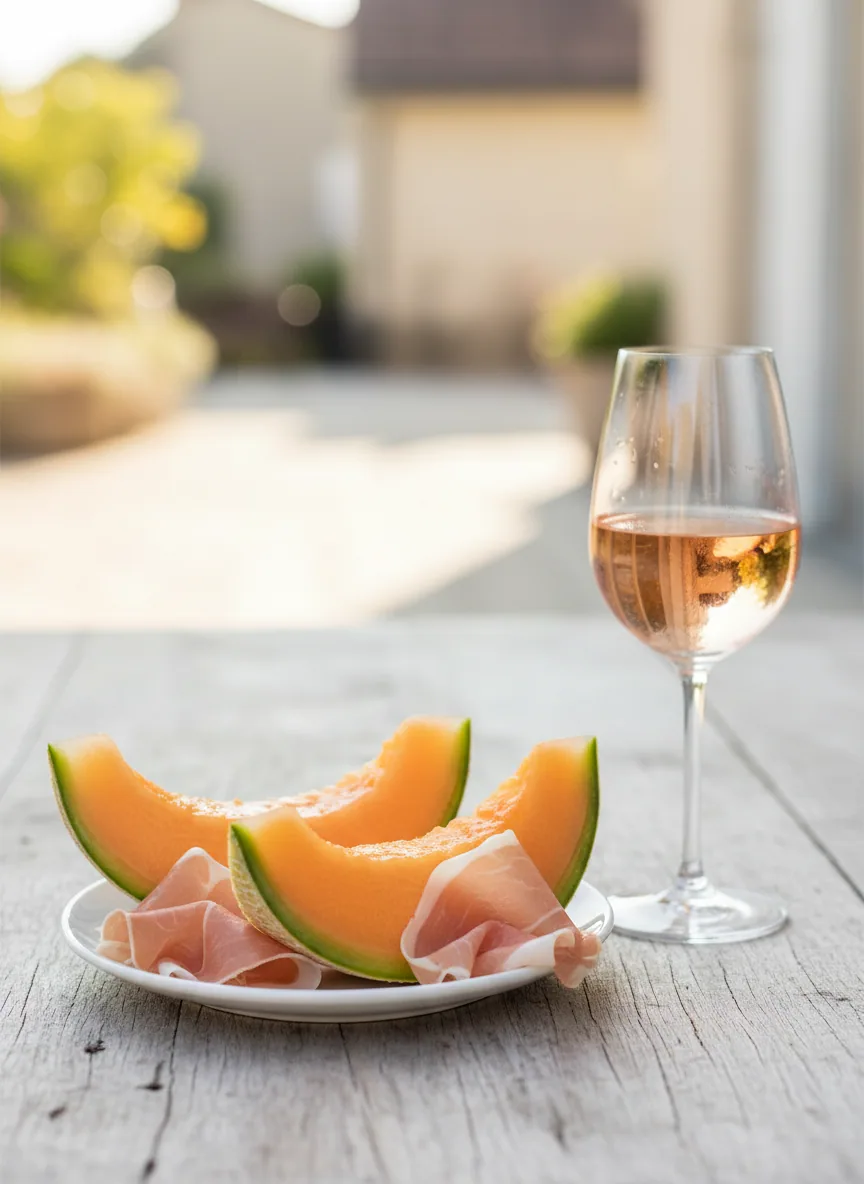 Melon du Quercy — illustration générée par IA