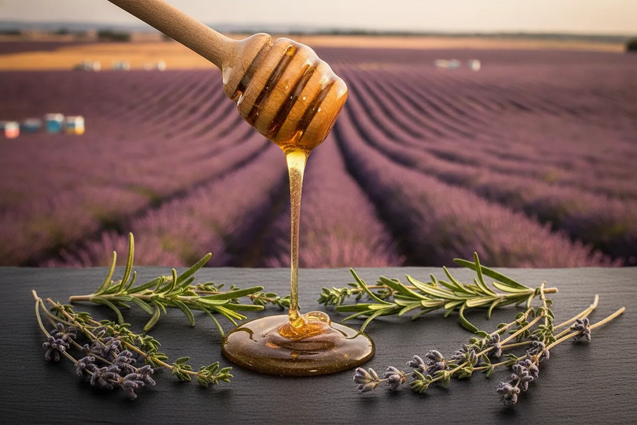 Miel de Provence — illustration générée par IA