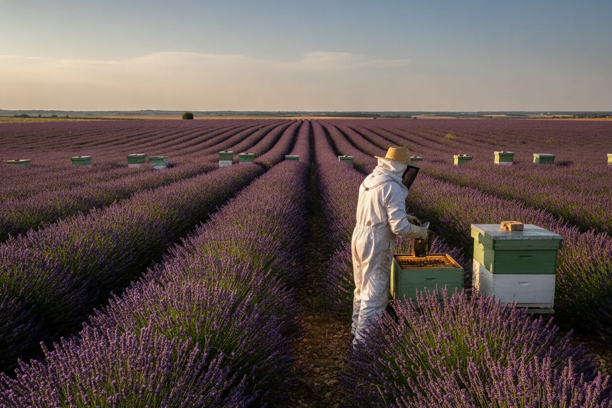 Miel de Provence — illustration générée par IA