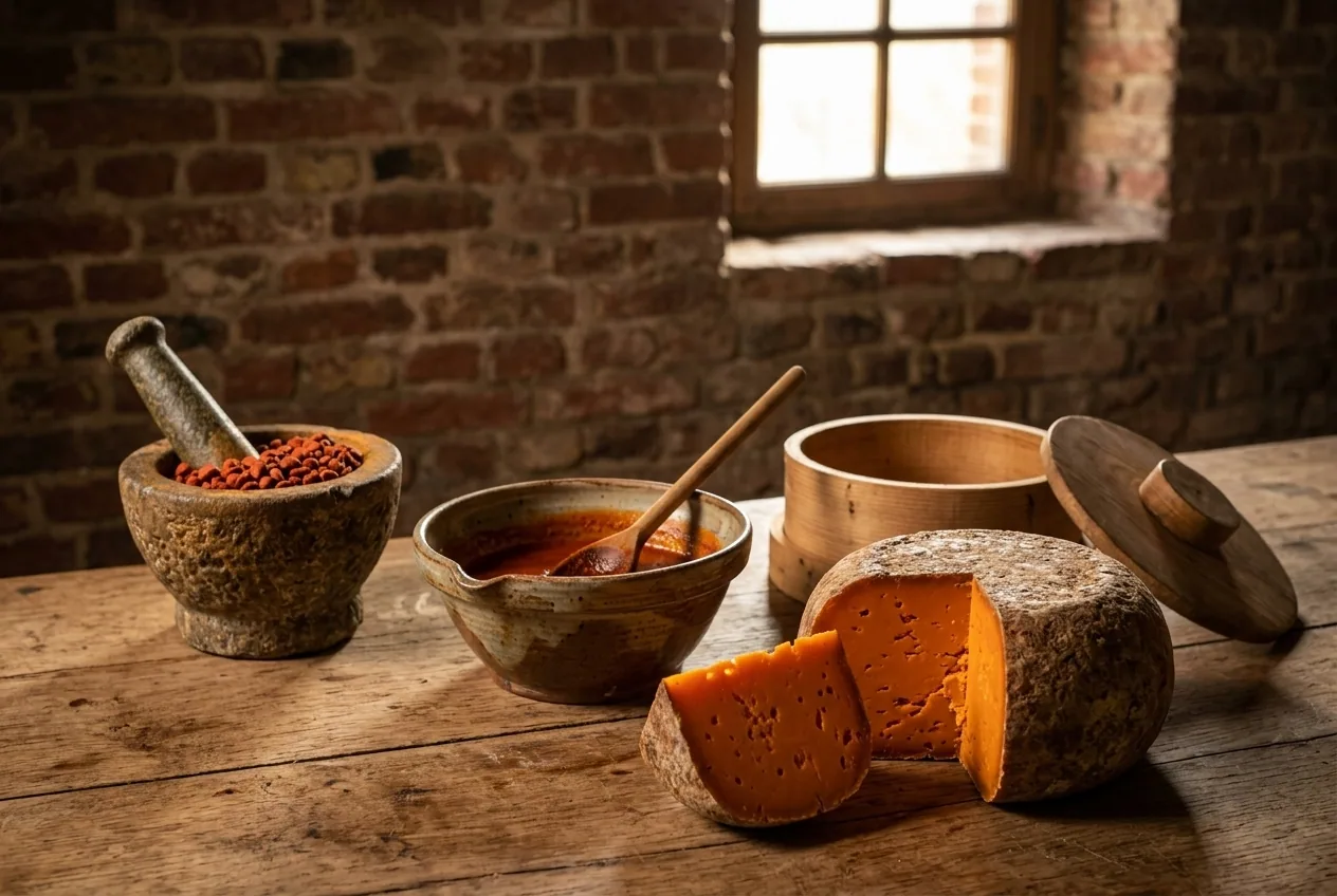 Mimolette — illustration générée par IA