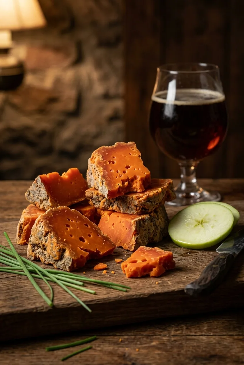 Mimolette — illustration générée par IA