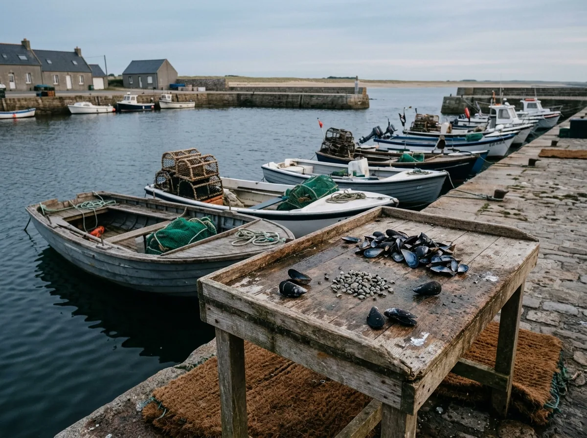 Moule de Barfleur — illustration générée par IA