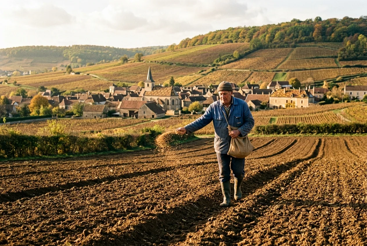 Moutarde de Bourgogne — illustration générée par IA