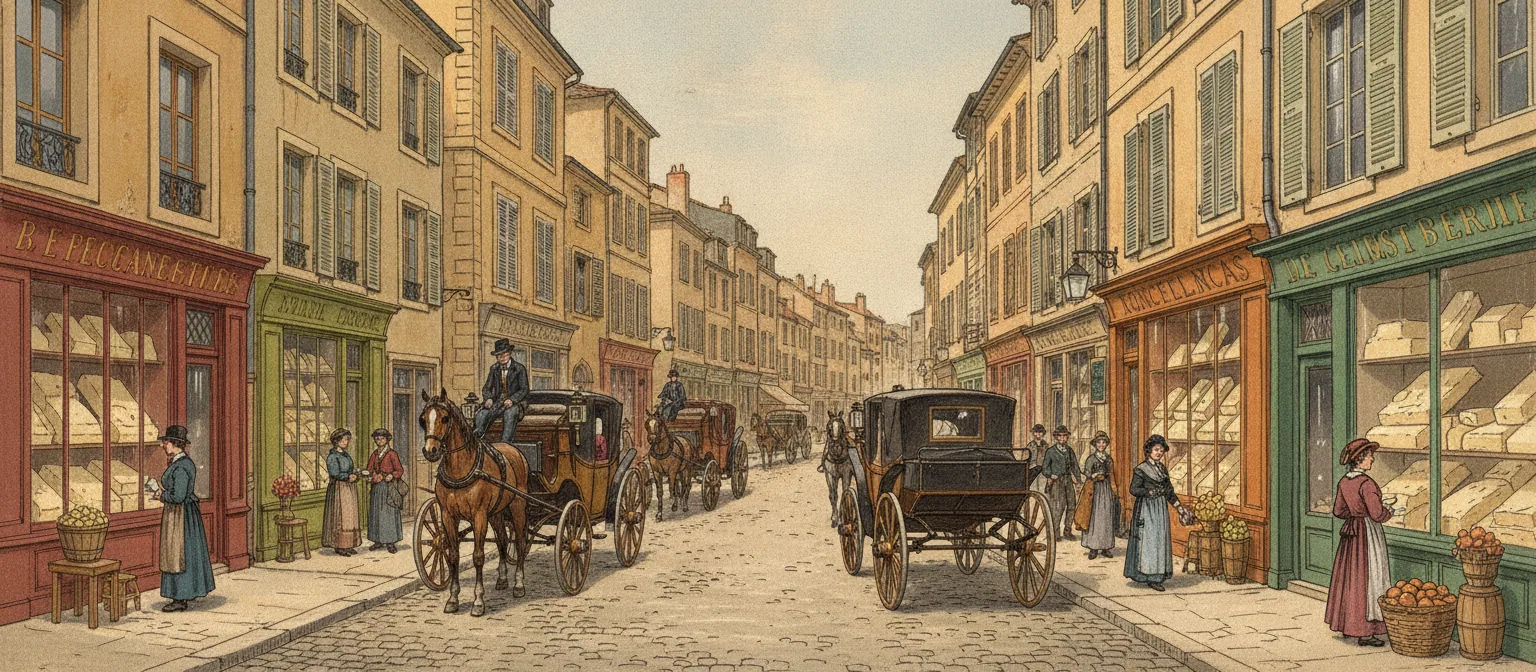Nougat de Montélimar — illustration générée par IA