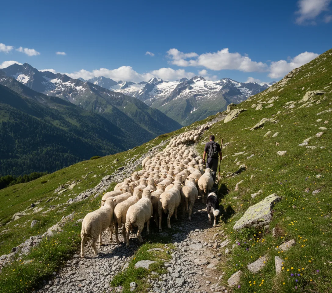 Ossau-Iraty — illustration générée par IA