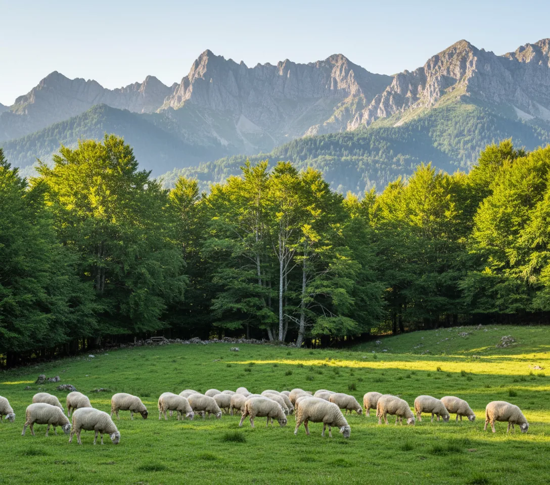 Ossau-Iraty — illustration générée par IA