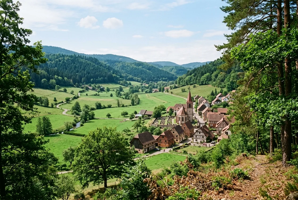Palette à la diable d'Alsace — illustration générée par IA