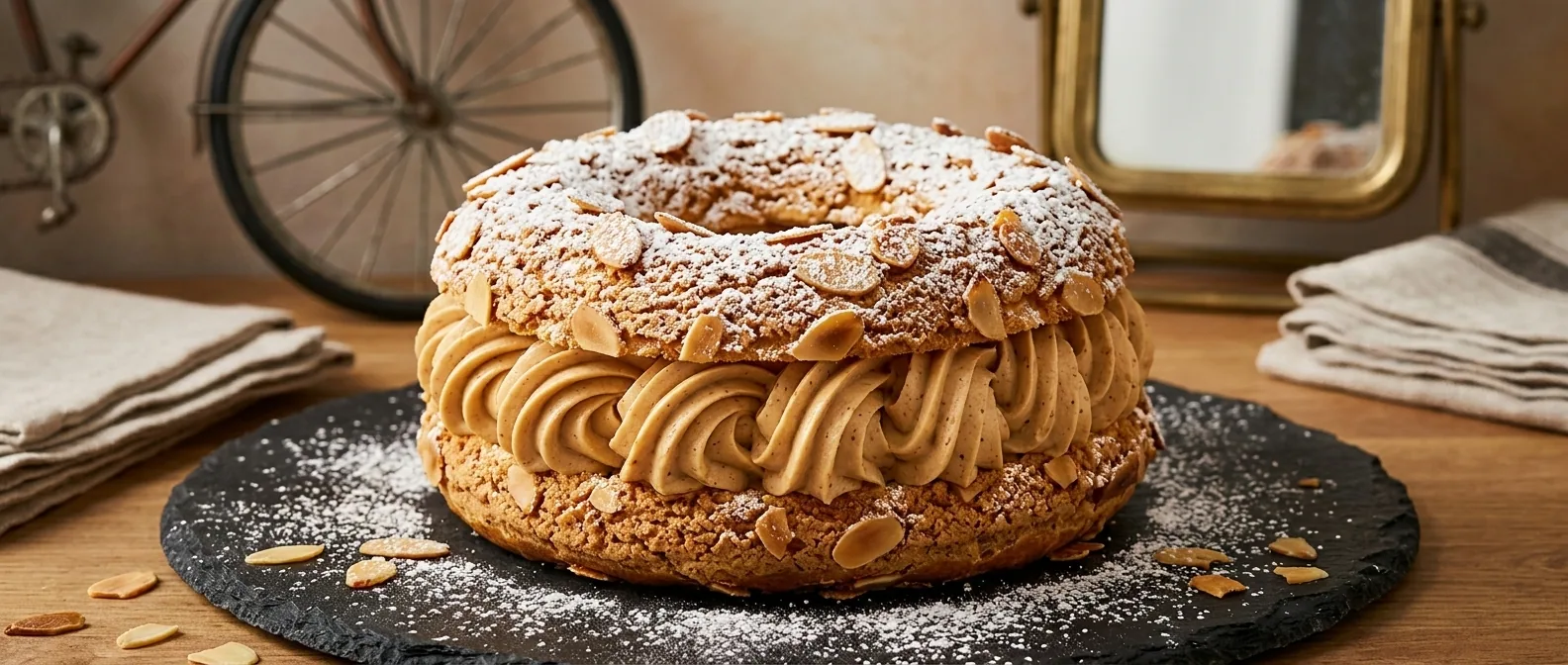 Paris-Brest — illustration générée par IA