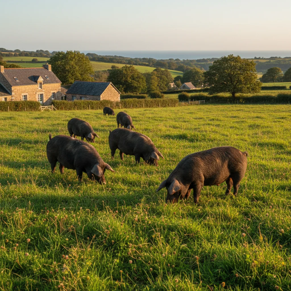 Pâté de campagne breton — illustration générée par IA