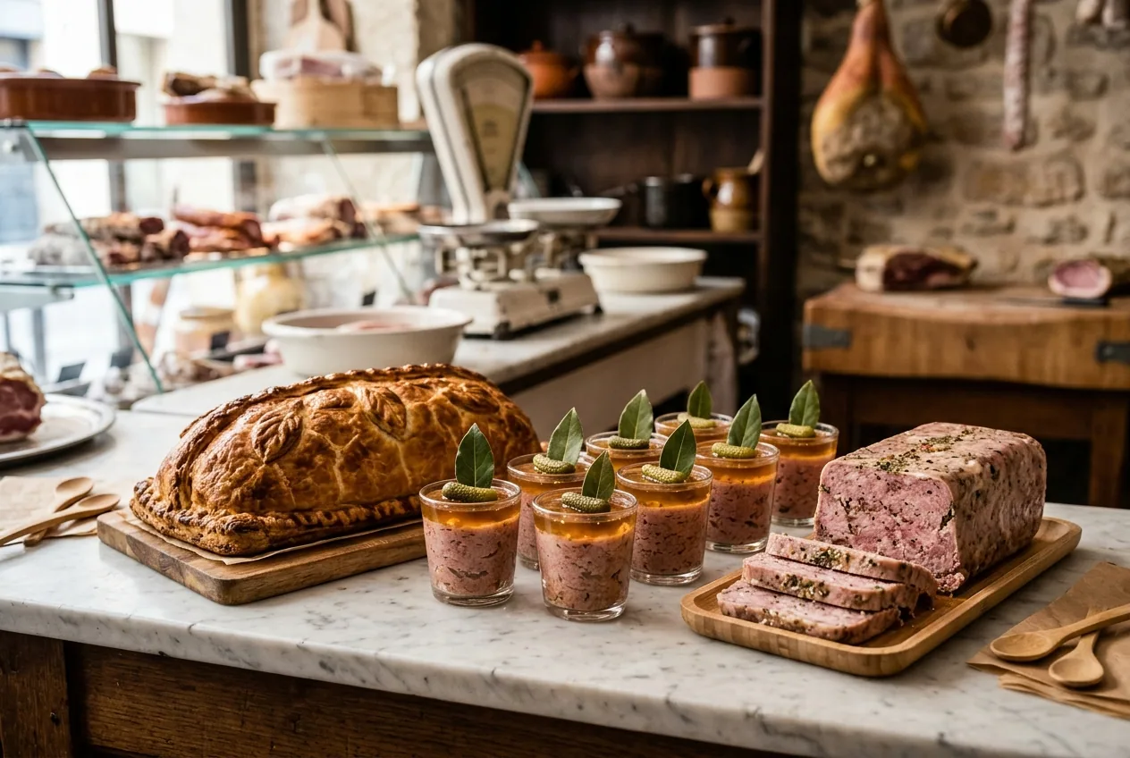 Pâté de canard d'Amiens — illustration générée par IA