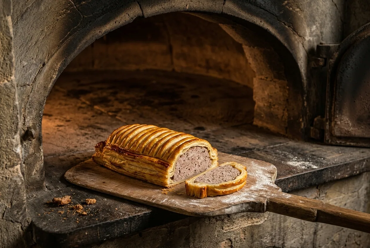 Pâté lorrain — illustration générée par IA