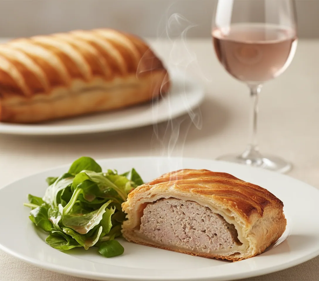 Pâté lorrain — illustration générée par IA