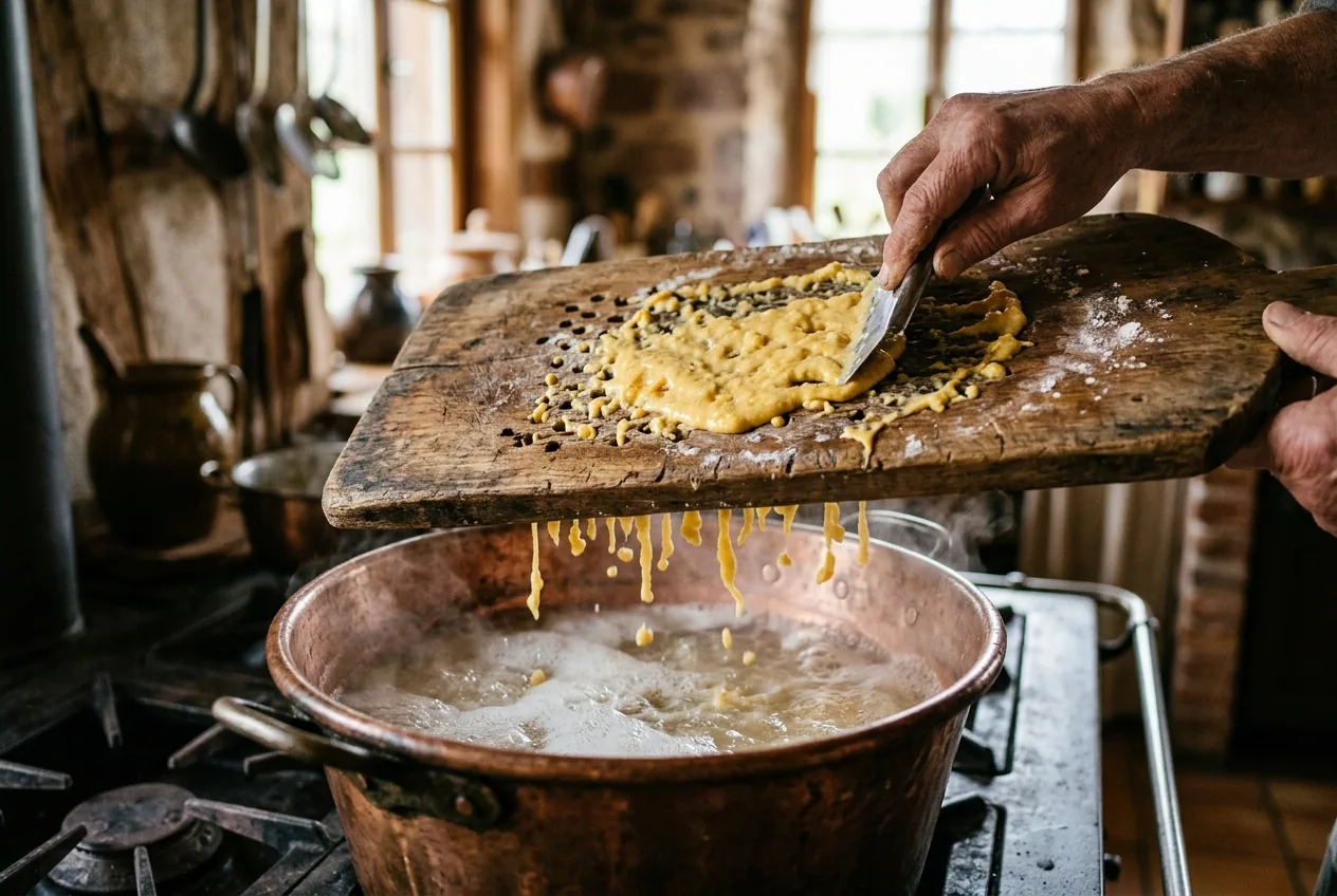 Pâtes d'Alsace — illustration générée par IA