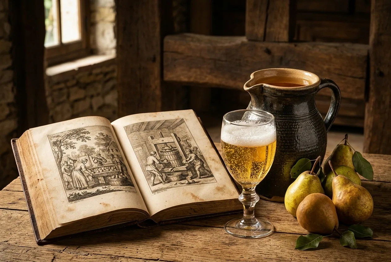 Poiré de Picardie — illustration générée par IA