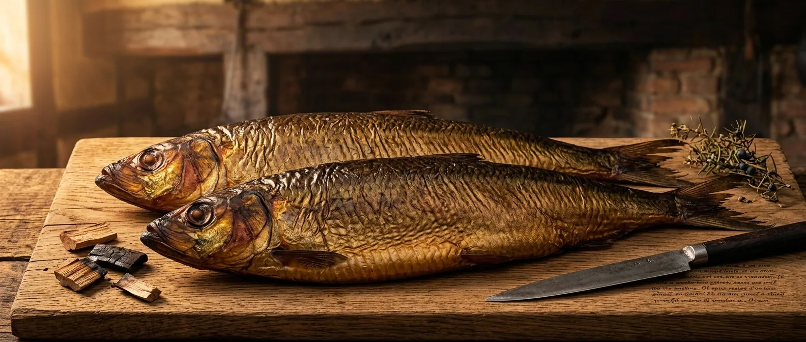 Poisson fumé de Saint-Pierre-et-Miquelon — illustration générée par IA