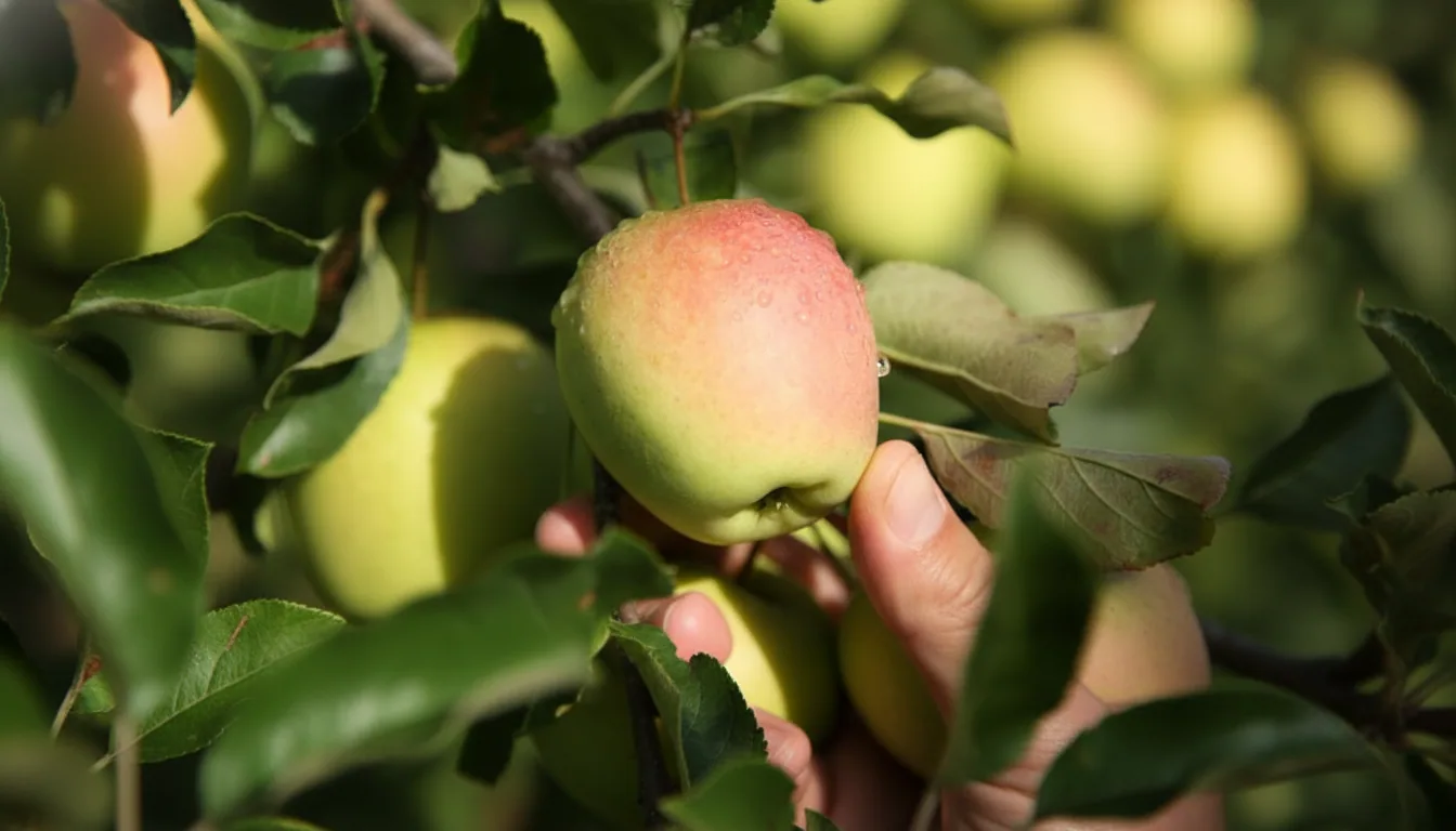 Pomme du Limousin — illustration générée par IA