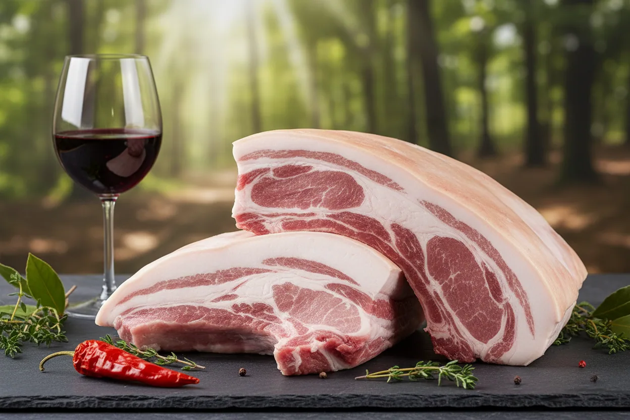 Porc Kintoa — illustration générée par IA