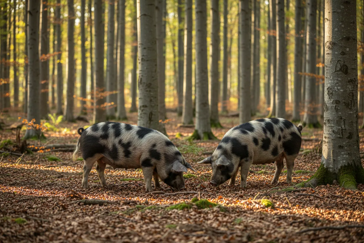 Porc Kintoa — illustration générée par IA