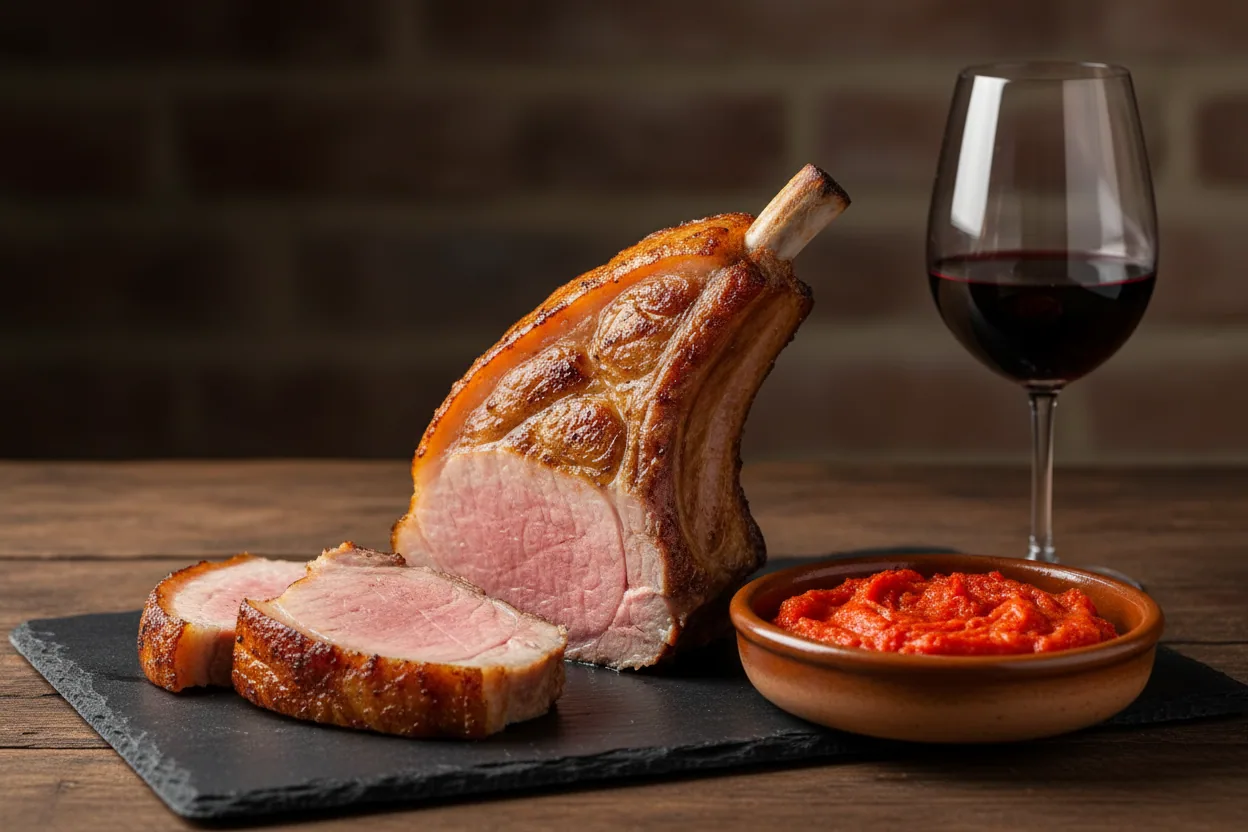 Porc Kintoa — illustration générée par IA