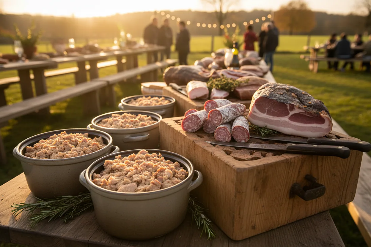 Porc du Limousin — illustration générée par IA