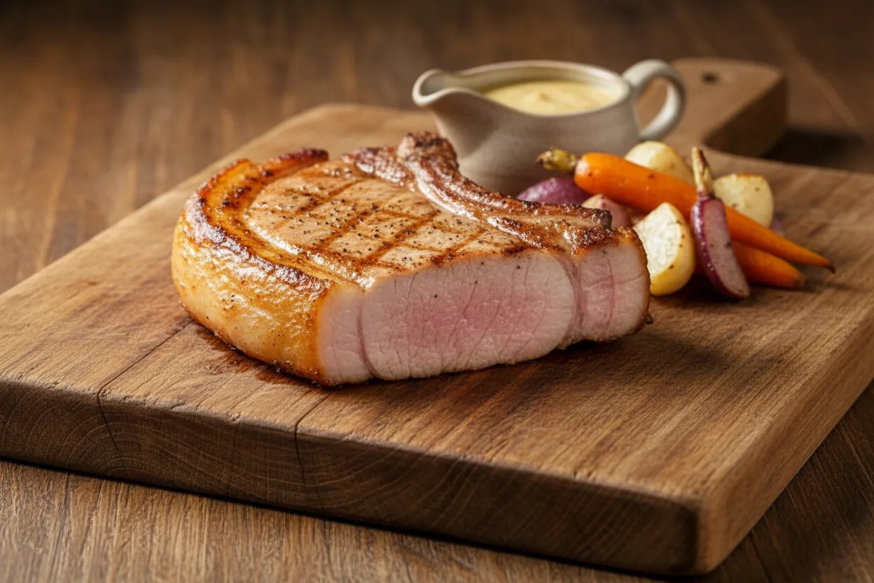 Porc du Limousin — illustration générée par IA
