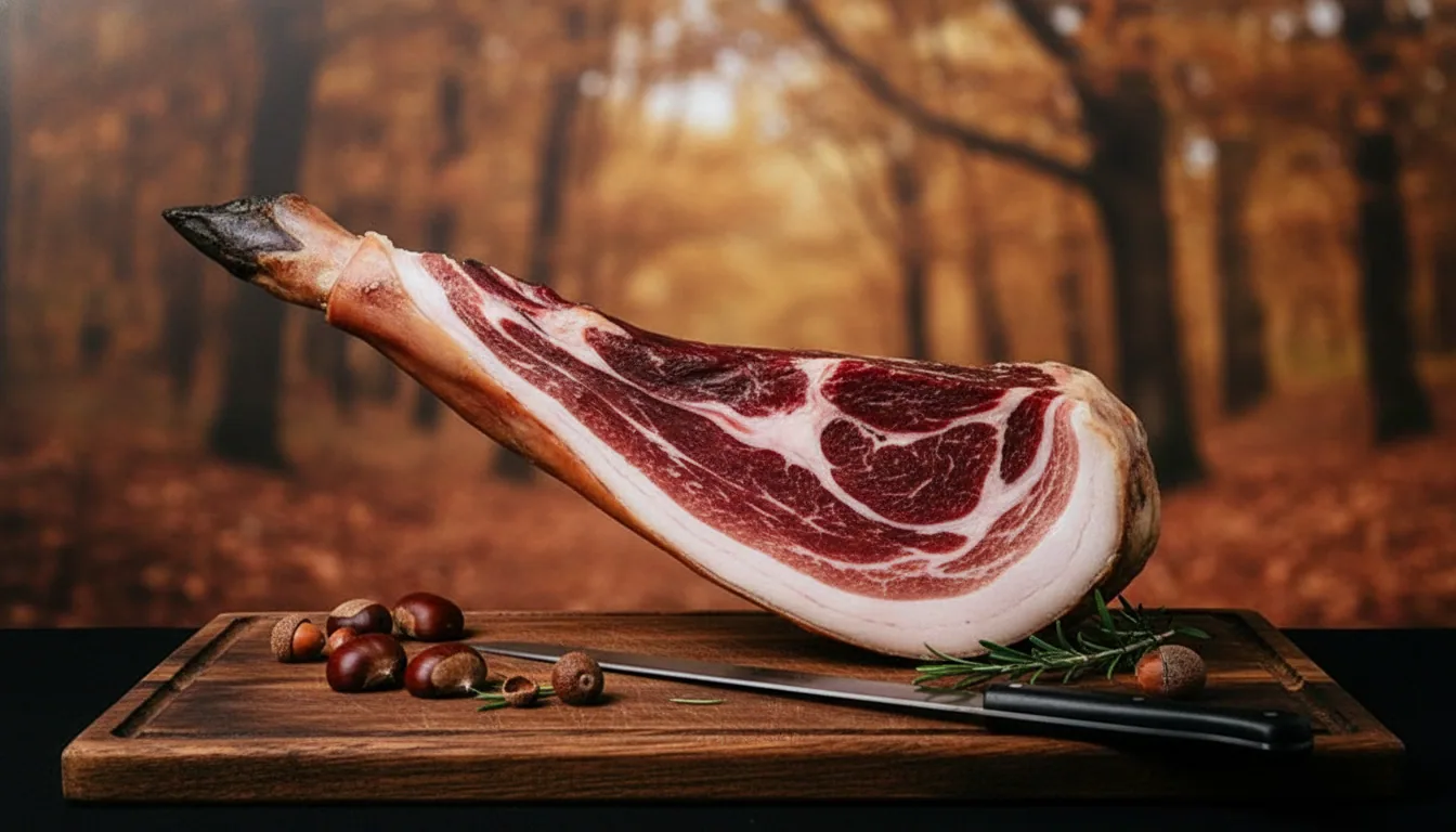 Porc Noir de Bigorre — illustration générée par IA