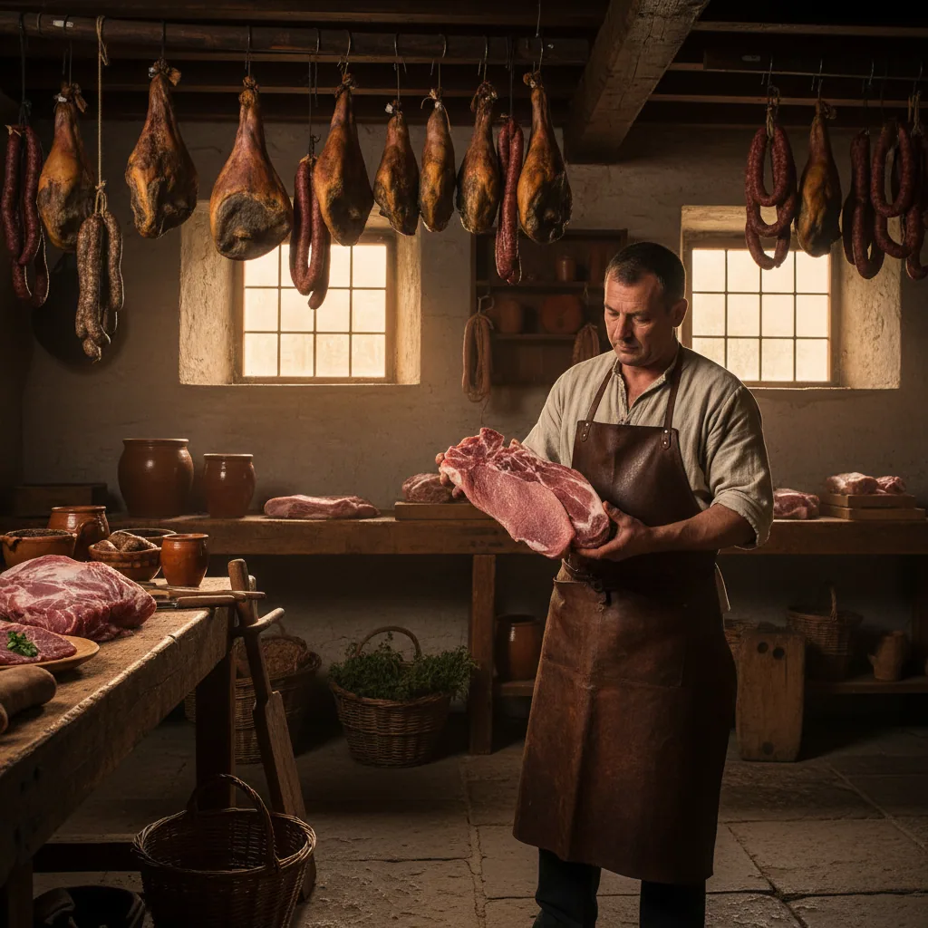 Porc de Normandie — illustration générée par IA