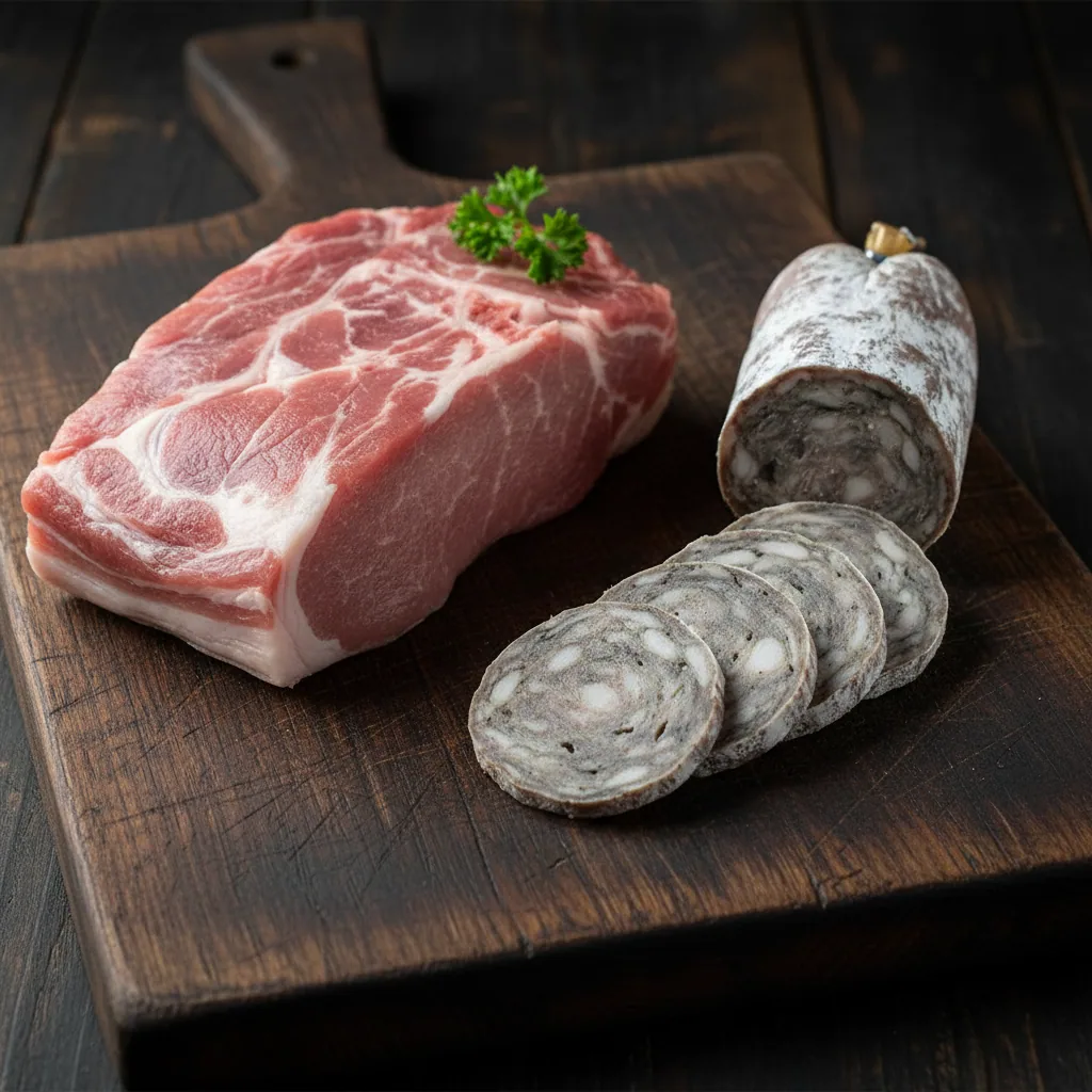 Porc de Normandie — illustration générée par IA