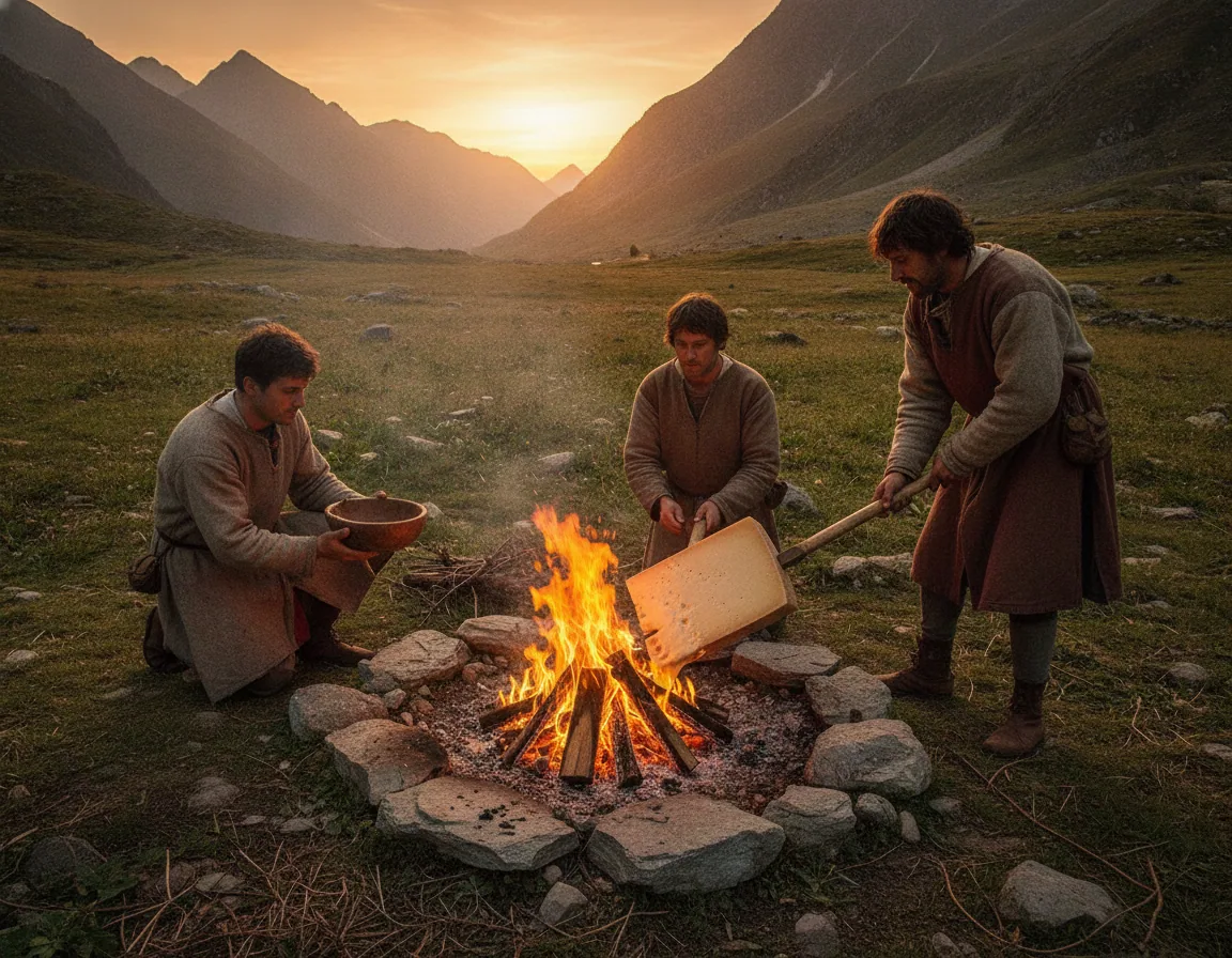 Raclette de Savoie — illustration générée par IA