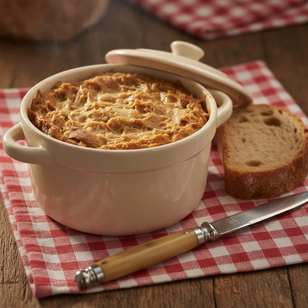 Rillettes de Tours — illustration générée par IA